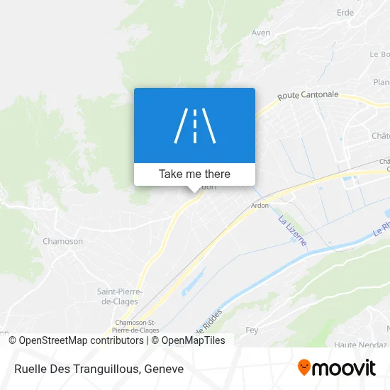 Ruelle Des Tranguillous map