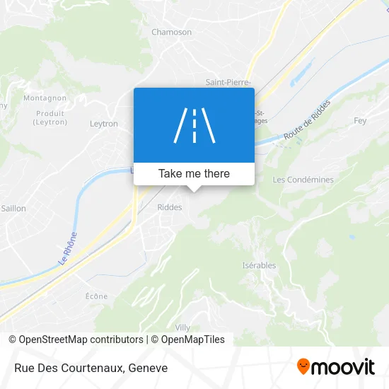 Rue Des Courtenaux map