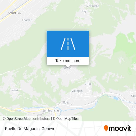 Ruelle Du Magasin map