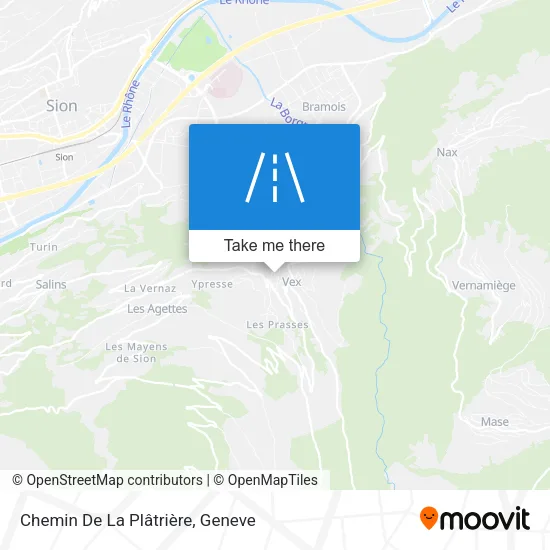 Chemin De La Plâtrière map