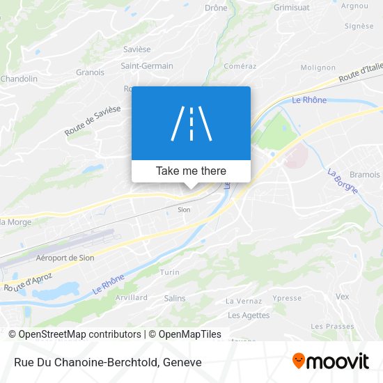 Rue Du Chanoine-Berchtold map