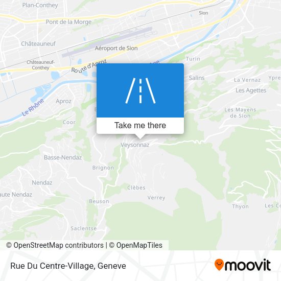Rue Du Centre-Village map