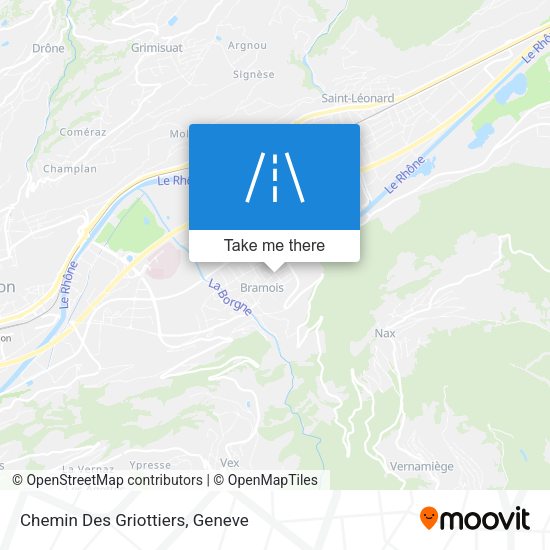 Chemin Des Griottiers map