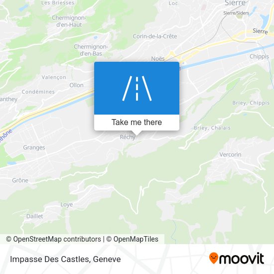 Impasse Des Castles map