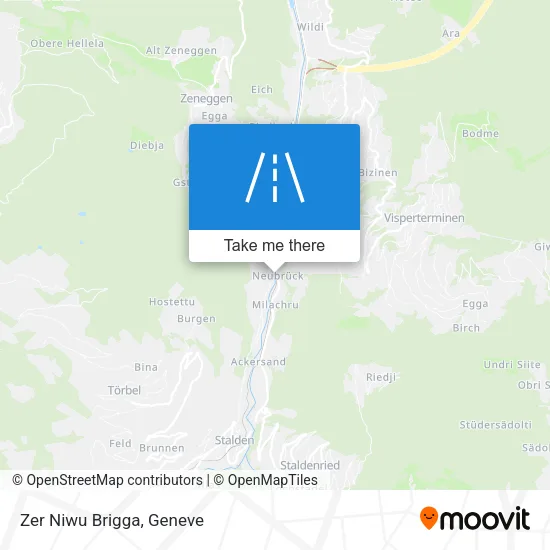 Zer Niwu Brigga map