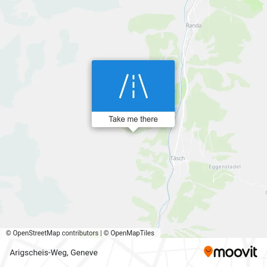 Arigscheis-Weg map