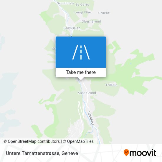 Untere Tamattenstrasse map