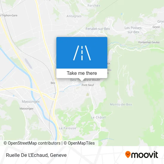 Ruelle De L'Echaud map