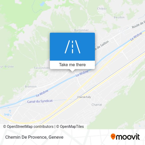 Chemin De Provence map