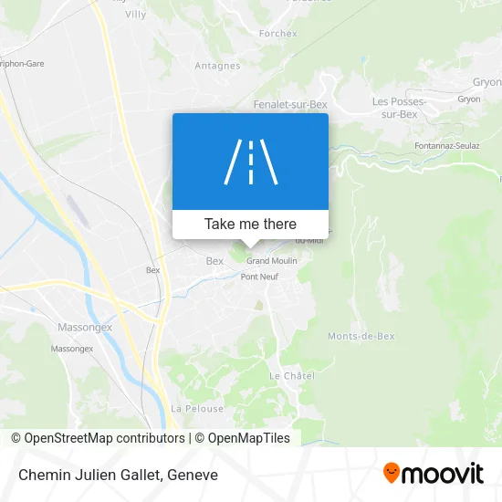 Chemin Julien Gallet map