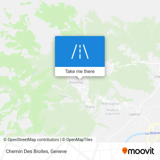 Chemin Des Biolles map