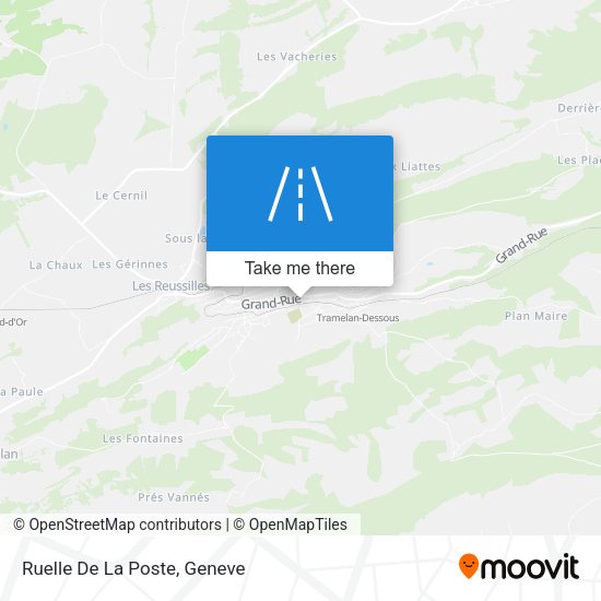 Ruelle De La Poste map