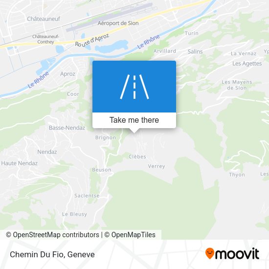 Chemin Du Fio map