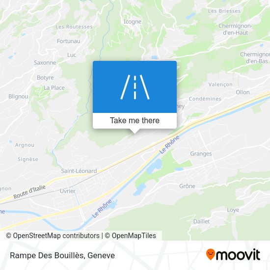 Rampe Des Bouillès map