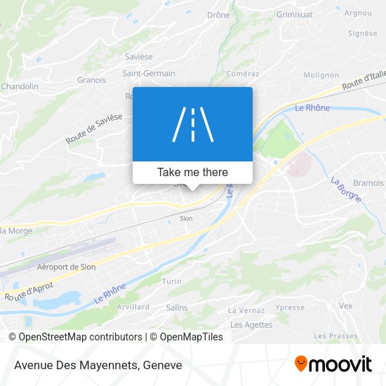 Avenue Des Mayennets map
