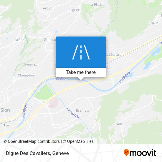 Digue Des Cavaliers map