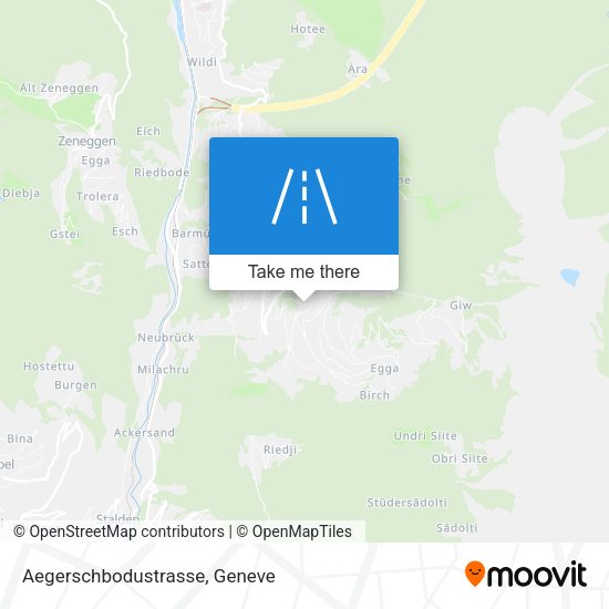 Aegerschbodustrasse map