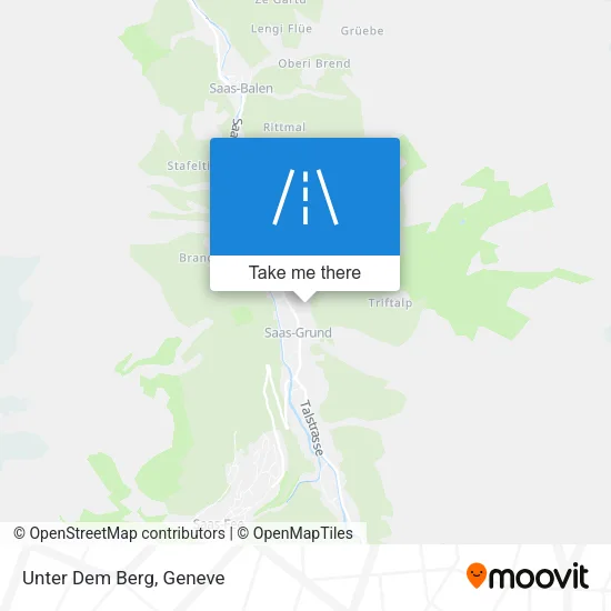 Unter Dem Berg map