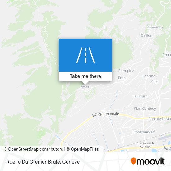 Ruelle Du Grenier Brûlé map
