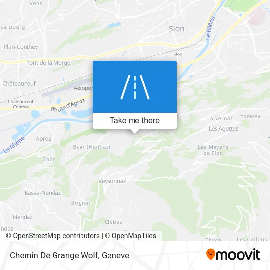 Chemin De Grange Wolf plan