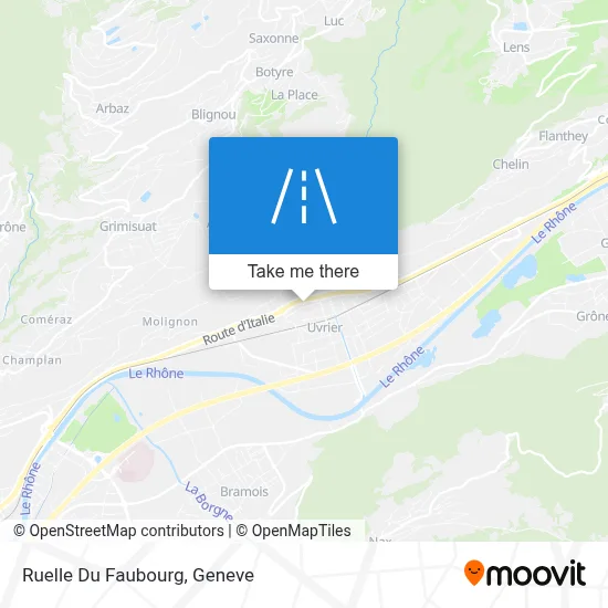 Ruelle Du Faubourg map