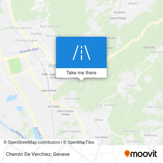 Chemin De Verchiez map