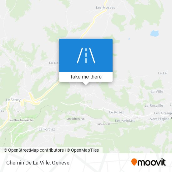 Chemin De La Ville map