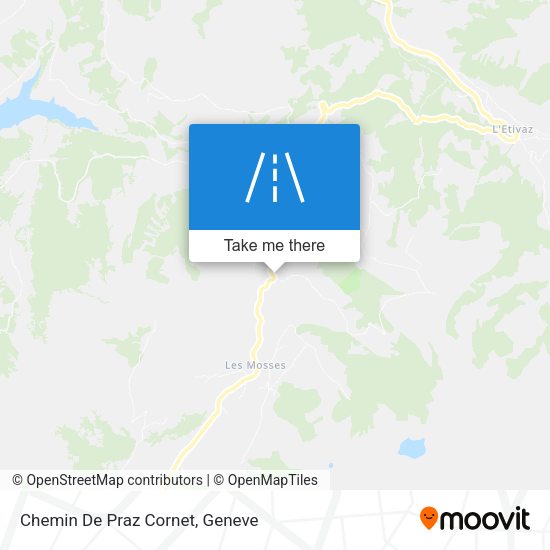 Chemin De Praz Cornet map