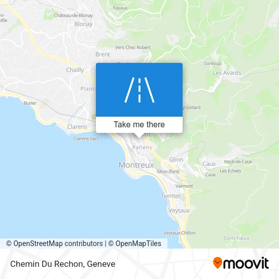 Chemin Du Rechon map