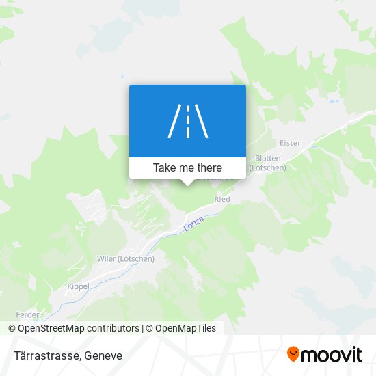 Tärrastrasse map