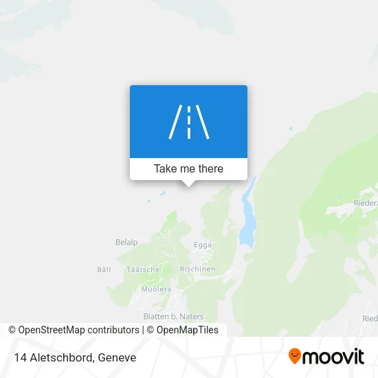 14 Aletschbord map