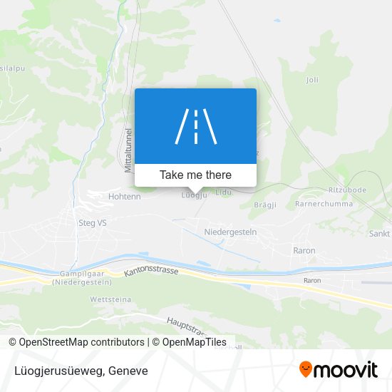 Lüogjerusüeweg map