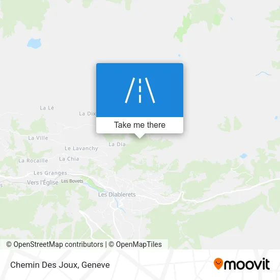 Chemin Des Joux map