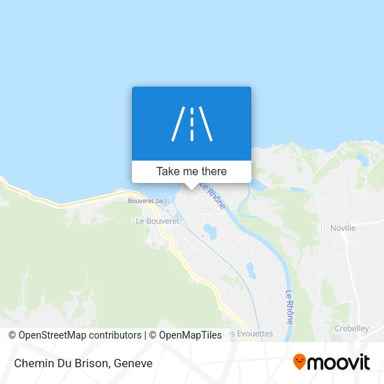 Chemin Du Brison map