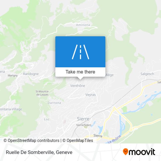 Ruelle De Somberville map