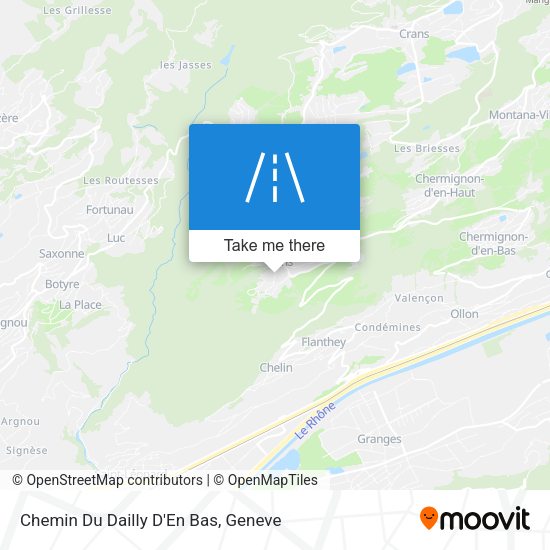 Chemin Du Dailly D'En Bas map