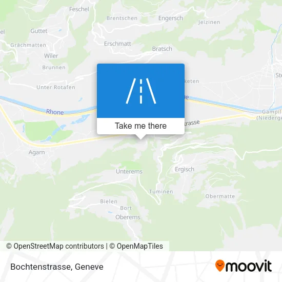 Bochtenstrasse plan