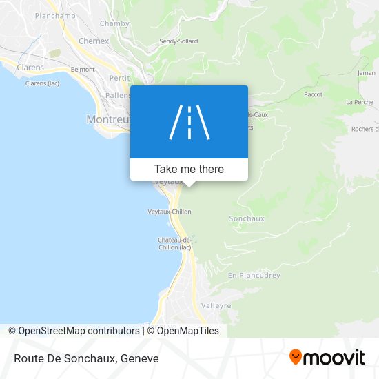 Route De Sonchaux map