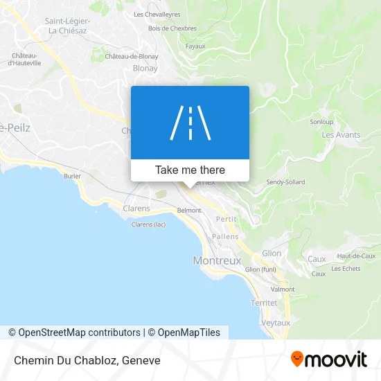 Chemin Du Chabloz map