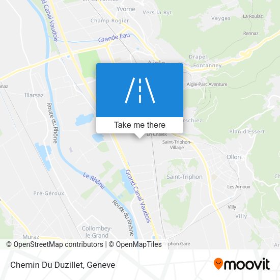 Chemin Du Duzillet map