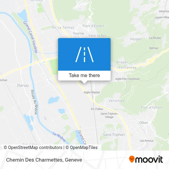 Chemin Des Charmettes map