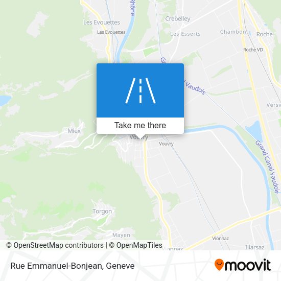 Rue Emmanuel-Bonjean map