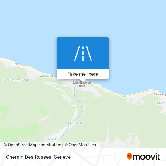 Chemin Des Rasses map