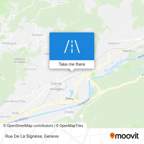 Rue De La Signèse map