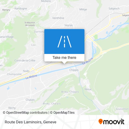 Route Des Laminoirs map