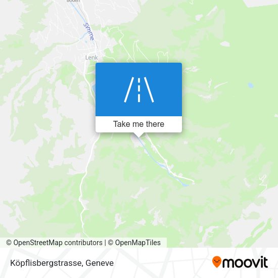 Köpflisbergstrasse map