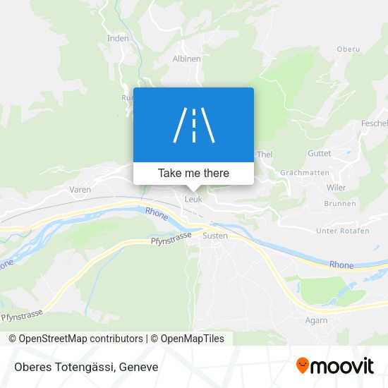 Oberes Totengässi map