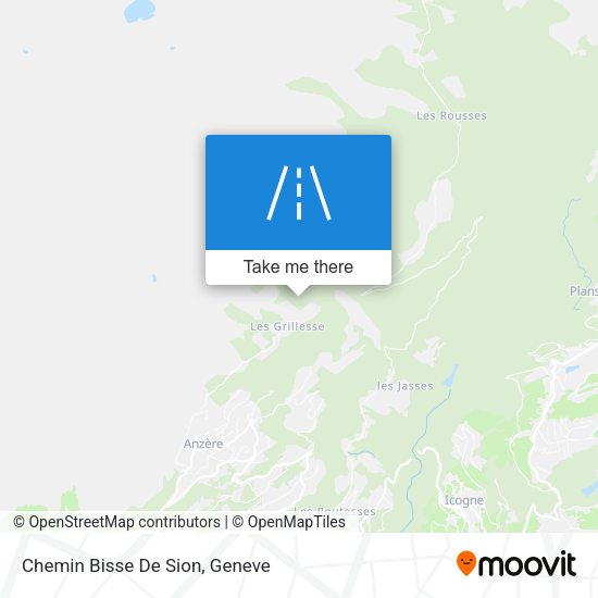 Chemin Bisse De Sion map