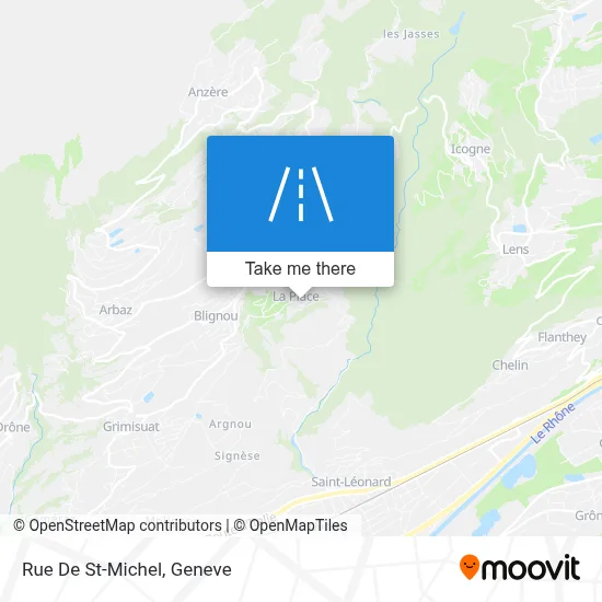 Rue De St-Michel map