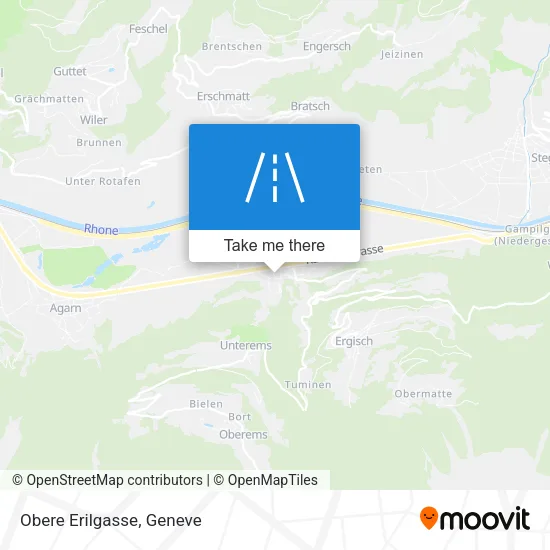 Obere Erilgasse plan
